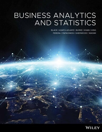 Business Analytics and Statistics