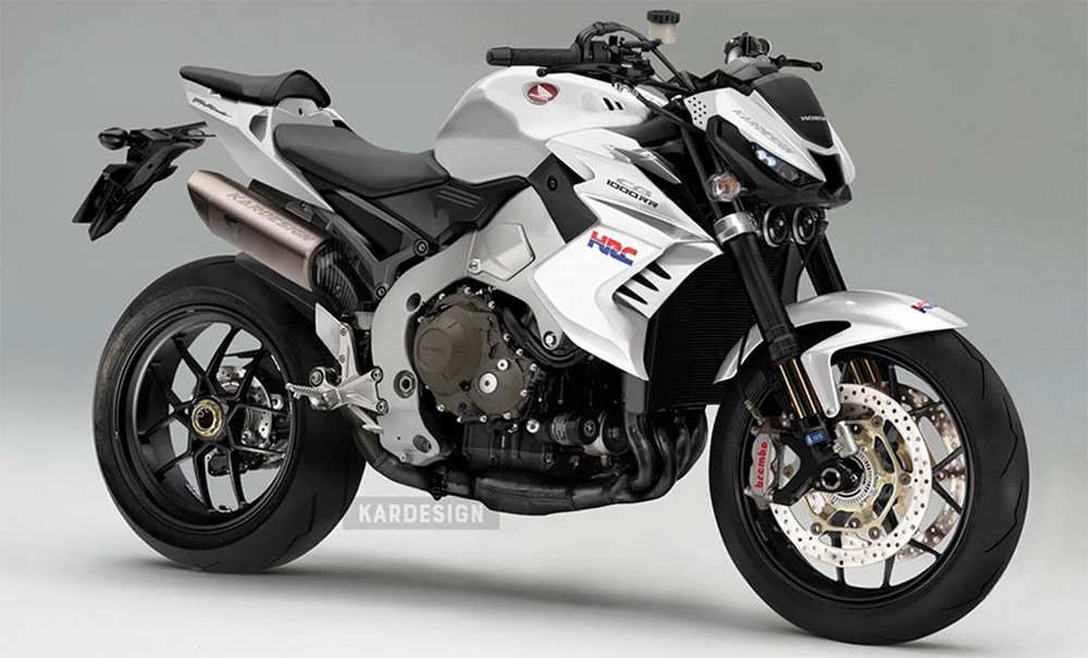 Kardesign: Концептуальные рендеры стритфайтера Honda CB1000RR-R