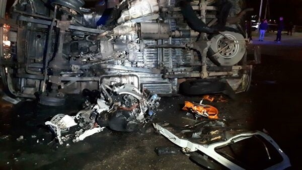 Фатальная мото авария в Георгиевске: столкнулись мотоцикл и скорая