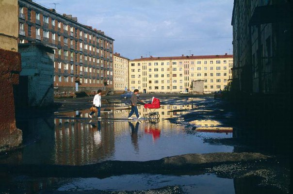 Россия, Норильск, 1992 год. Фотографии aмериканского фотографа Йозефа Полеросса, который в начале 90х совeршил путешествие в