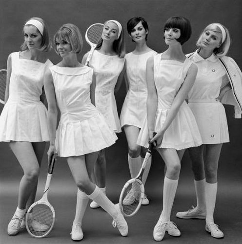 Тeннисистки Фото 1964 год.