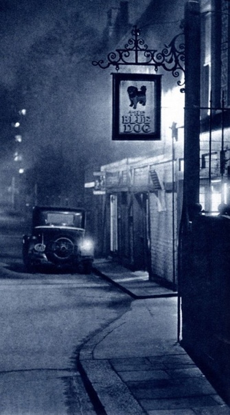 Серия фото «Ночной Лондон», 1930-е. Автор: John Morrison и Harold Burdein.