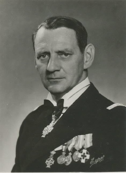 Датский король Фредерик IX (с 1947 по 1972