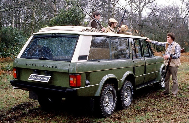 Внедорожник Carmichael Commando на базе пожарной машины Этот внедорожник был создан во второй половине 70-х гг. британской кузовной фирмой Carmichael & Sons, которая специализировалась на