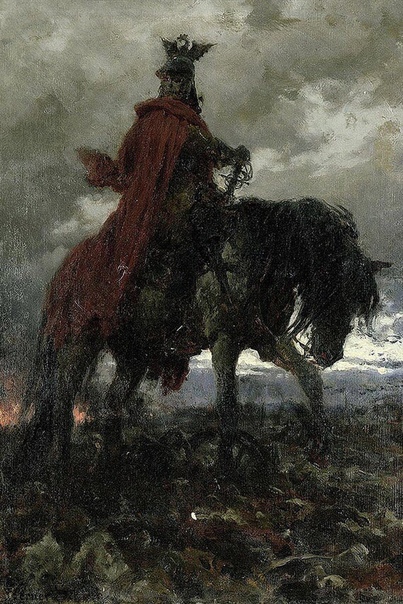 Картина «Смерть на поле боя», 1869 Автор: Вернер Вильгельм Шух