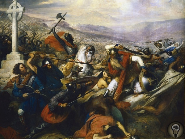 Что, если бы арабы захватили Европу Битва при Пуатье, состоявшаяся в 732 году, традиционно считается судьбоносным для христианской Европы событием. Что произошло Крупное сражение, подробности
