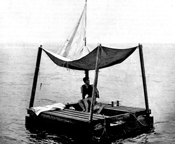 133 ДНЯ НА ПЛОТУ В ОКЕАНЕ 77 лет назад бразильские рыбаки спасли человека, который, как оказалось, установил невероятный рекорд. Китайский моряк Пань Лянь (англ. Poon Lim), став жертвой