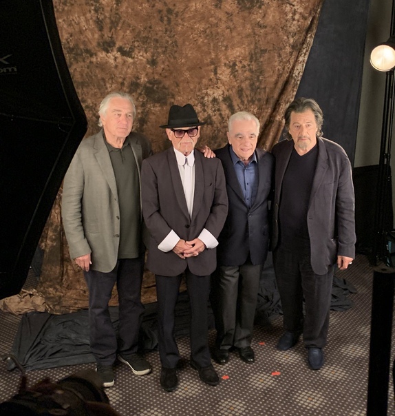 Легендарная банда из Роберта Де Ниро, Джо Пеши, Мартина Скорсезе и Аль Пачино на кинофестивале в Нью-Йорке