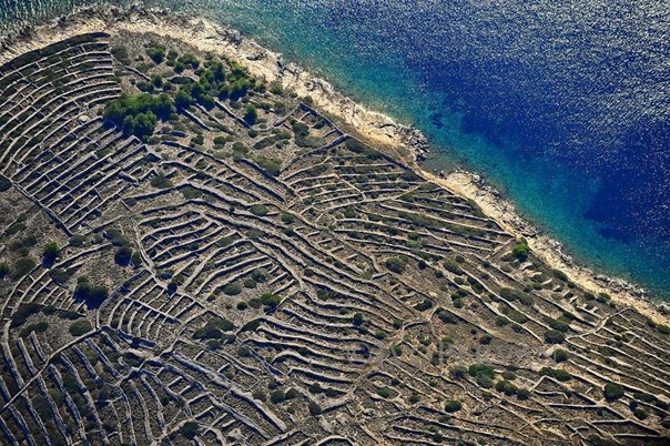 Остров Бальенак, который похож на отпечаток пальца Этот крошечный остров в Адриатическом море расположен недалеко от берегов Хорватии. Под пристальным вниманием общественности он оказался совсем