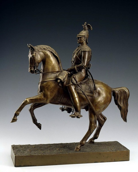 Модель конной статуи для памятника императору Николаю Первому.