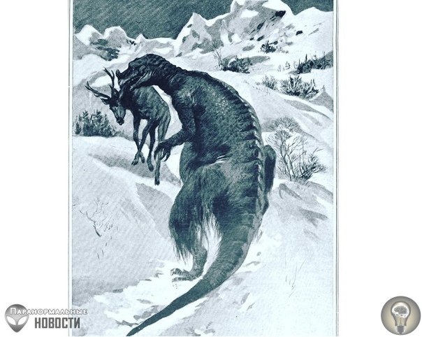 Странный случай наблюдения живого динозавра на... Крайнем Севере 