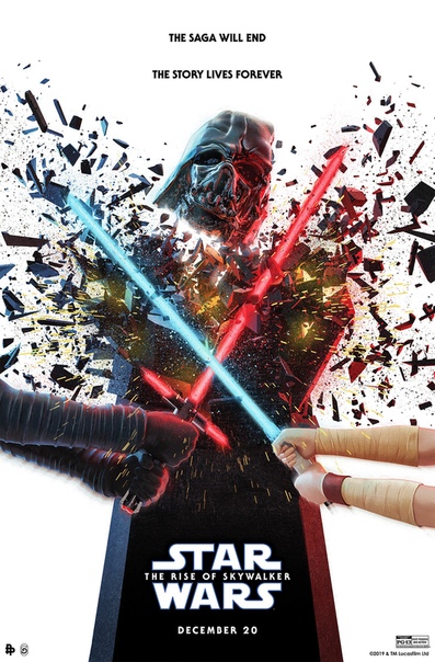 Постеры финального эпизода «Звездных войн»
