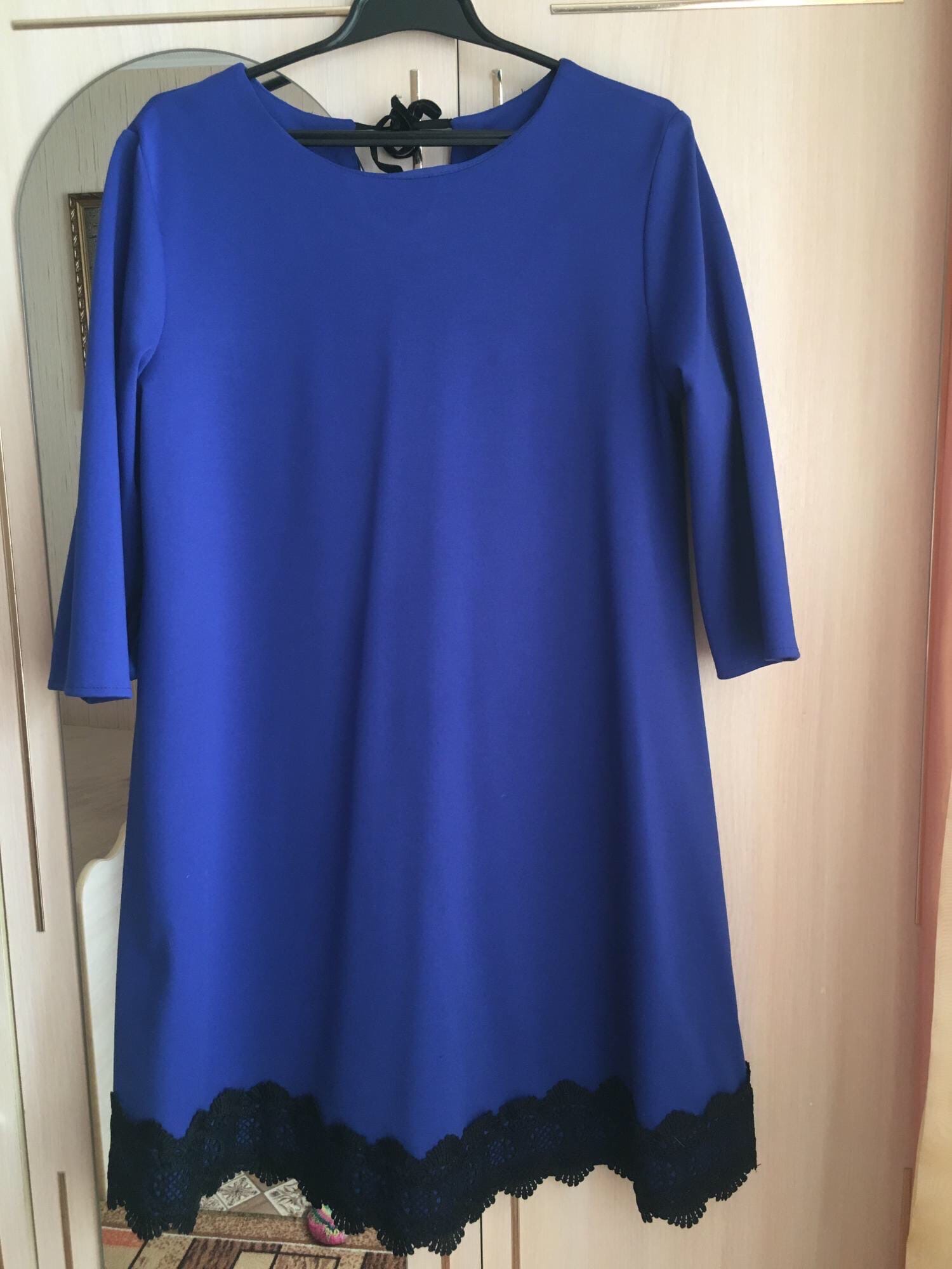 Купить синее платье 46-48 размера. В | Объявления Орска и Новотроицка №3431