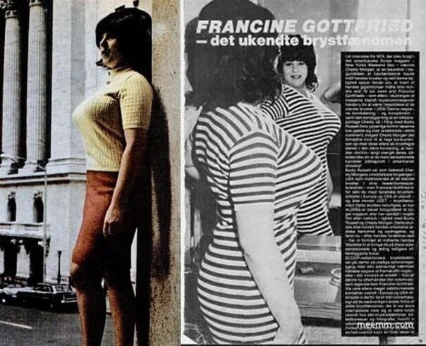 БЮСТОВАЯ ПАНИКА: КАК РАБОТА НА ВСЕЙ УОЛЛ-СТРИТ ВСТАЛА ИЗ-ЗА ОДНОЙ ГРУДАСТОЙ МАДАМ Вы когда-нибудь слышали о Франсин Готтфрид Нет А ведь из-за этой девушки в 1968 году встала работа на всей