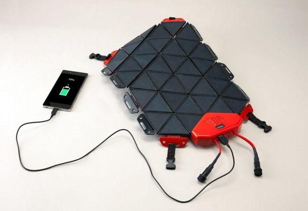 Включи солнце: солнечные батареи, которые легко носить с собой Продукт SunUp предназначен для активного досуга на свежем воздухе и позволяет использовать энергию солнца для зарядки необходимых