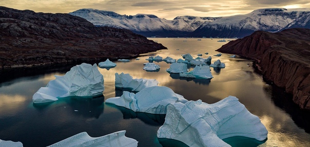 На 0,5 мм поднялся уровень Мирового океана в июле 2019 года из-за экстремального таяния ледников Гренландии