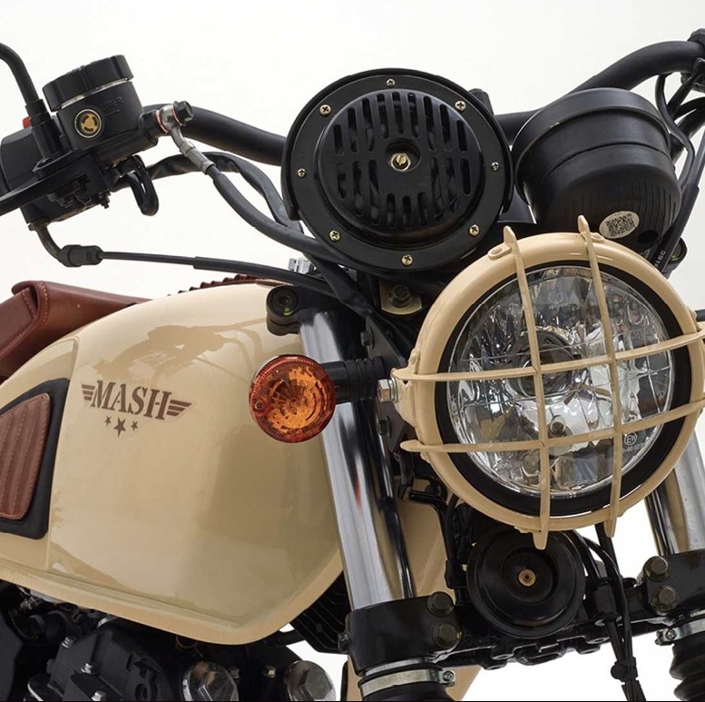 Мотоцикл Mash Desert Force 400 в военном, пустынном стиле