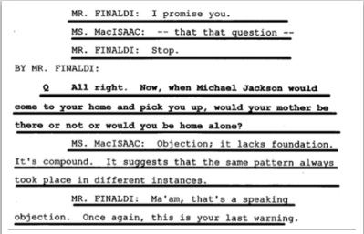 Показания Йоши Уейли, сына Джоли Левин (секретарь MJ)., изображение №34