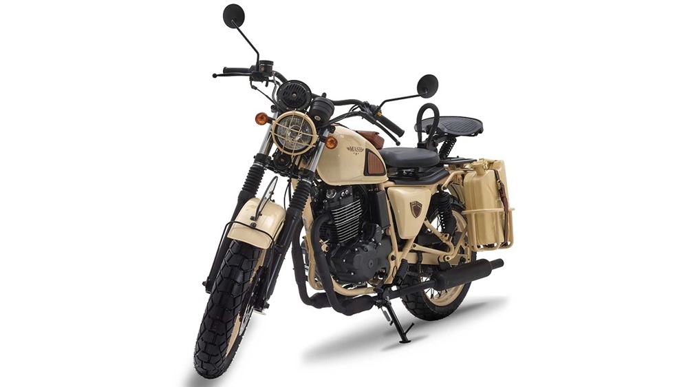 Мотоцикл Mash Desert Force 400 в военном, пустынном стиле